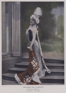 Jeanne Saulier, actrice française, en tant que Commerce